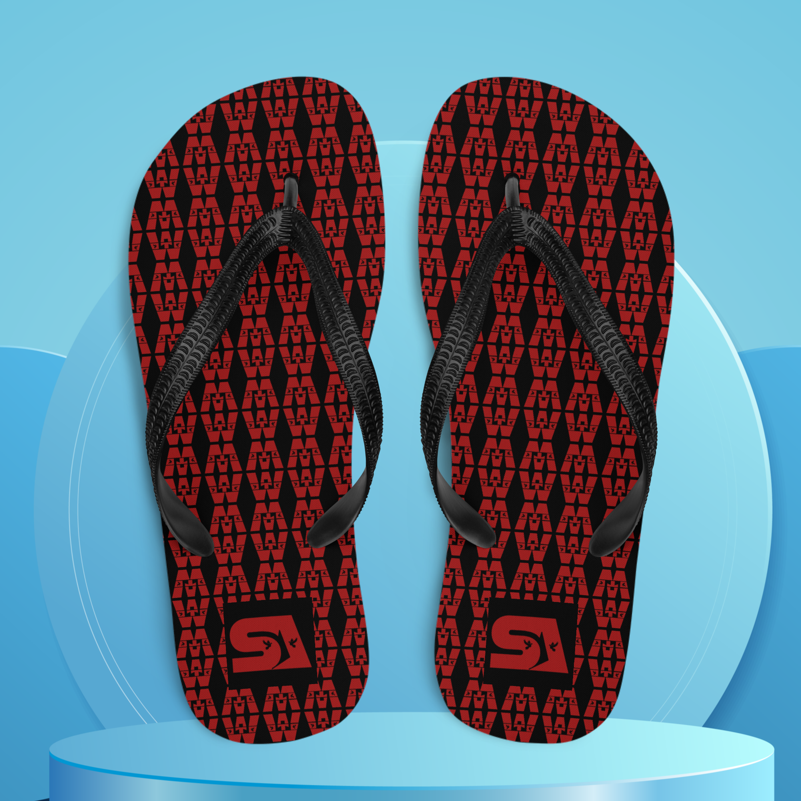 WITI | Unified | Unisex Flip-Flops | Blood